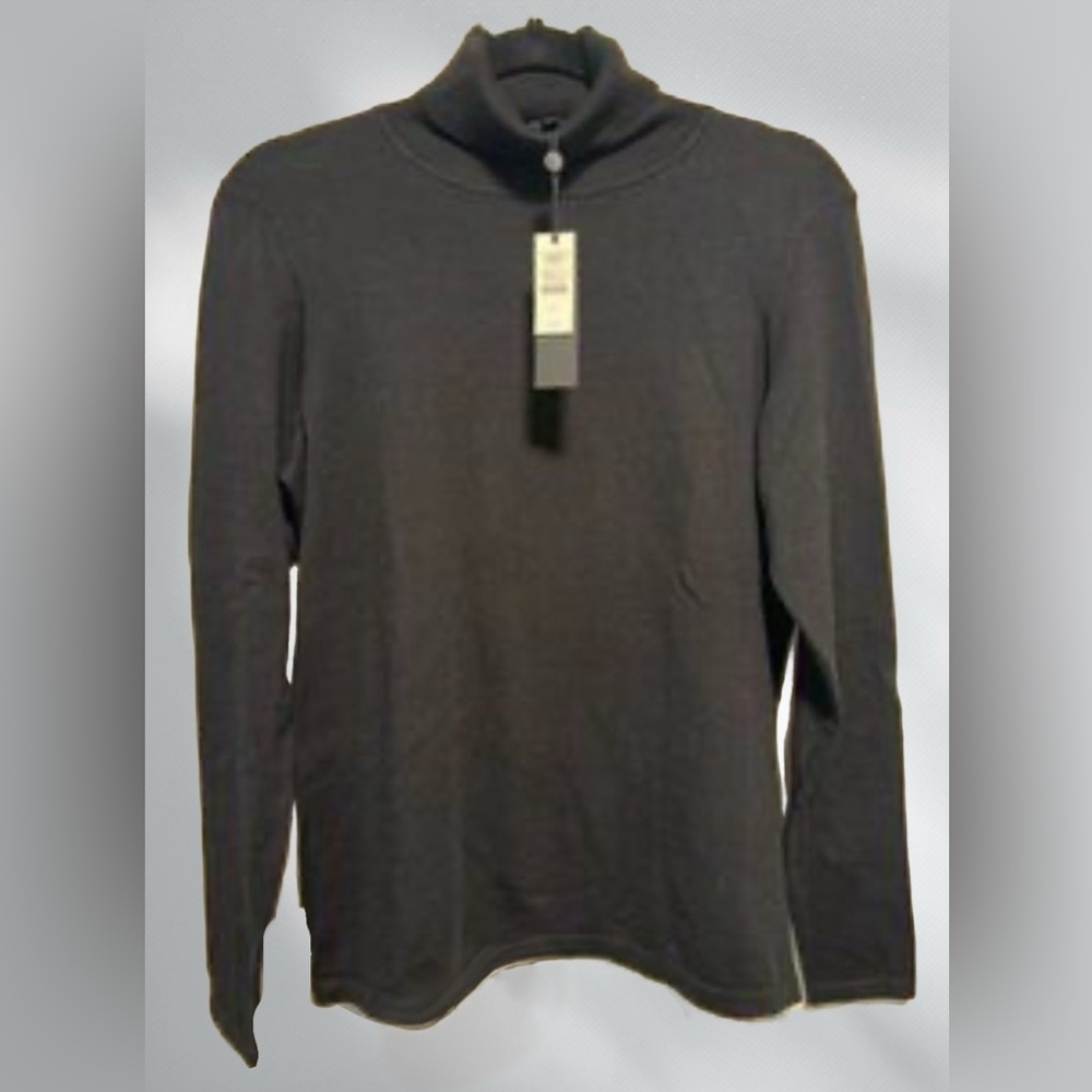 NWT Talbots Classic Long Sleeve Turtleneck – Size M ✨ - Picture 2 of 2